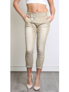 Blue Rags Capri Baggy Jeans Waschung & Knopfleiste, 34 36